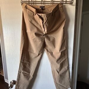 George Women’s Khaki Straight-Leg Chinos